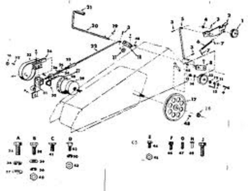Product picture Craftsman Sears Lawn Tractor 12hp Parts Manual